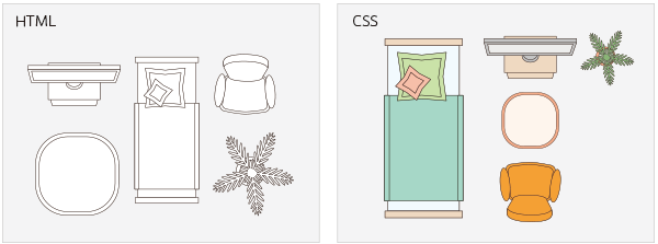 HTMLとCSS、部屋と家具で例えてみるとわかりやすい！