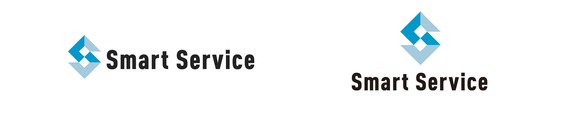 スマートサービス様のロゴデザイン介