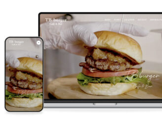 TBバーガー様のホームページ制作